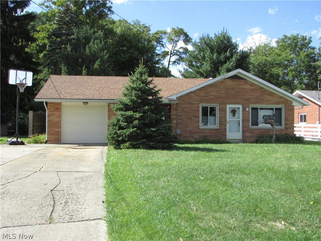 A desirable 3 bedroom, 1.5 bath all brick ranch in Stow.  This home features an updated eat in kitchen.  The large living room has excellent natural light.   The master bedroom has a private 1/2 bath.  There is a family room, dining area, patio, attached garage, private yard, and so much more.