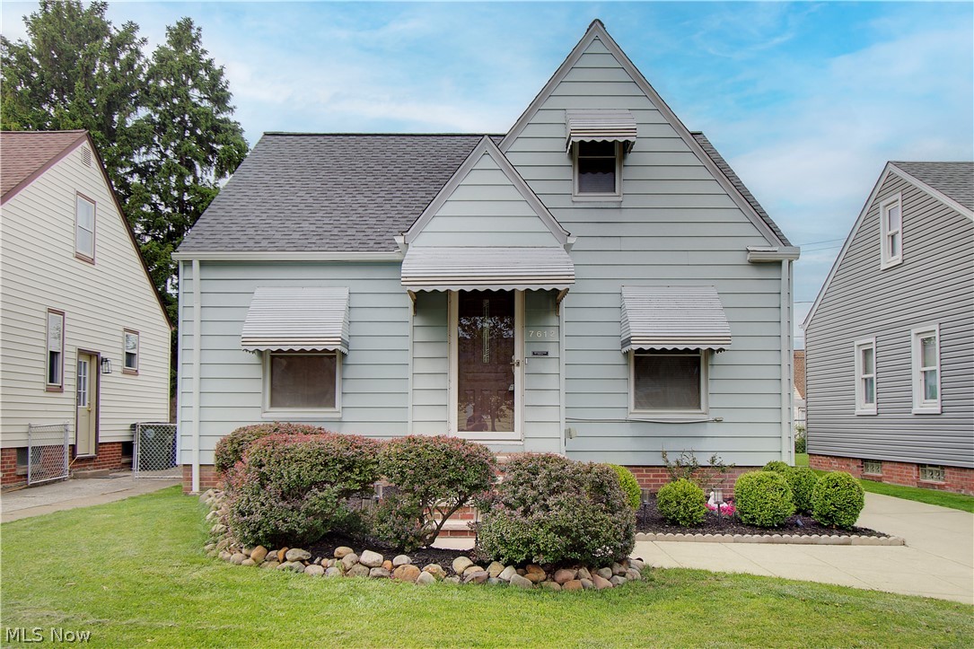 Move-in ready and full of updates, this charming 3-bedroom bungalow offers comfort, convenience, and functionality! The home features two bedrooms and a full bath on the main level, while the entire upper level serves as a spacious private third bedroom retreat. The updated kitchen showcases granite countertops, newer laminate flooring, new stove and microwave, and the updated full bathroom adds modern appeal. The finished basement provides additional living space perfect for a recreation room, home office, workout area, or entertaining, plus offers future potential with plumbing already in place for a second bathroom. Additional updates include smart Nest temperature control for heating and cooling, new electrical box, updated basement ceiling tiles, painted garage floor, and newer fencing. Major exterior improvements include a roof replacement in 2023 with transferable warranty. Complete with a detached garage and conveniently located near I-480, shopping, dining, airport access, and everyday amenities. This well-maintained home offers both updates and opportunity!