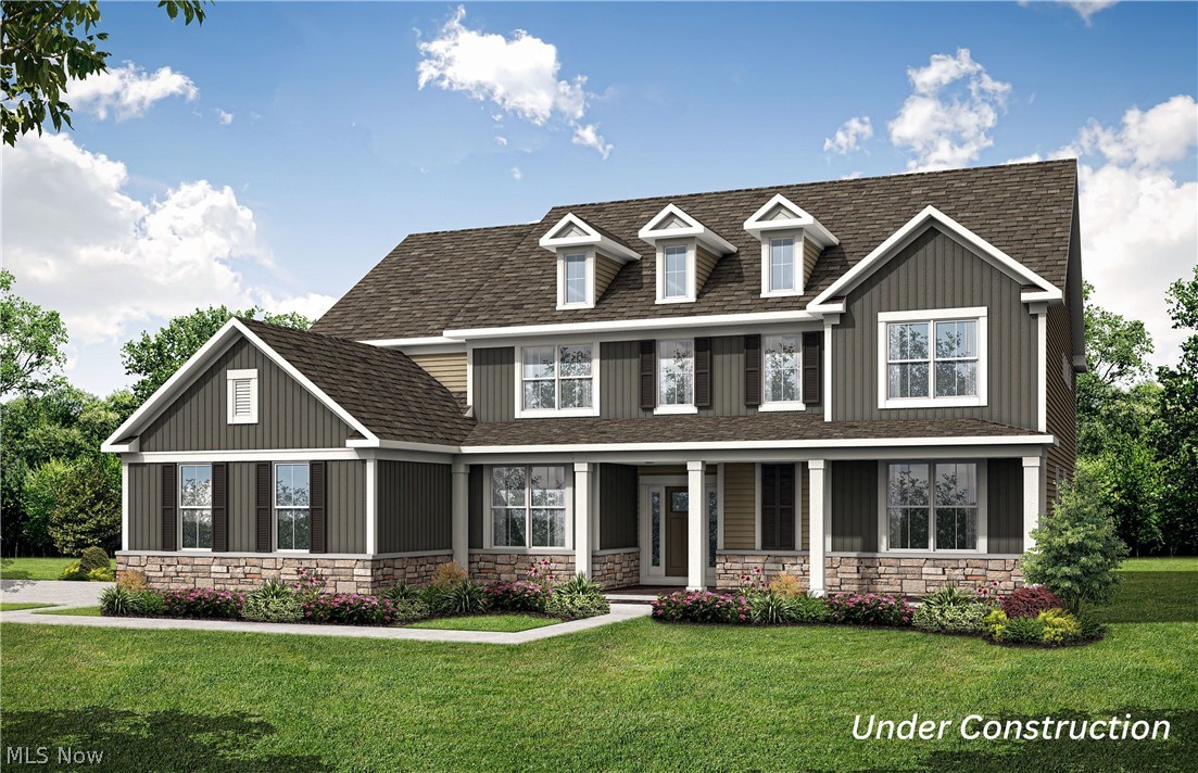 Spacious Skyview home design under construction in the highly sought-after Highland Local School District. Located in The Reserve at Sharon, a family-friendly neighborhood with loads of curb appeal in a private setting. Winding, beautiful streetscapes with open green space set the scene for well-appointed home designs that cater to both family living and entertaining. Located just minutes from highways, parks, shopping, and dining, you’ll have everything you need within a short, convenient drive. This Skyview floor plan offers over 4000 total square feet of living area and this homesite includes a walk-out basement. Enjoy your 2-story gathering room with fireplace which is open to the deluxe kitchen and large café area. Bask in the abundant natural light of your kitchen and café area. A formal dining room, flex/office space and super laundry room are also located on the main level. Upstairs you will find 4 bedrooms, 3 bathrooms and a loft space. The Owner’s Suite features an Owner’s Retreat, Bath with soaking tub, a huge walk-in shower, and large walk-in closet. This home will be ready for a SUMMER 2026 MOVE IN.