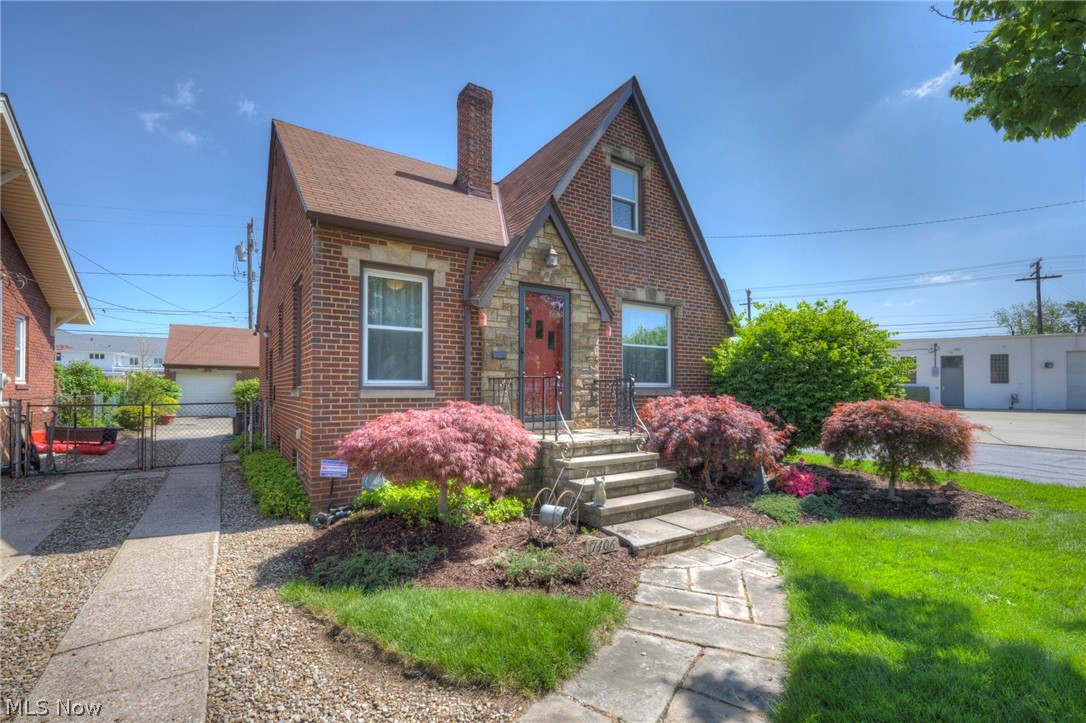 Looking for exceptional value, pride of ownership, unique & updated floor plan??  The all Brick 3 BD 2 Full BA Cape Cod is a first time homebuyers dream.  7406 Ridgefield Ave. is centrally located in the heart of Parma with easy access to Schools, Shopping, Entertainment, Fitness, Restaurants and Major Highways.  Upon arrival you find a nicely detailed and landscaped yard that exudes curb appeal.  Walk in to a large living room with rich hardwood floors & coved ceiling.  A full sized kitchen complete with all appliances, ceramic flooring, tile backsplash and nice cabinets flows effortlessly into the dining area.  The 1st Floor is also showcased by two large BD and an updated full BA.  The 2nd floor is a remarkable XXL Primary Suite with new carpet, Built-ins and plenty of closet space.  The finished lower level awaits entertaining with a full bath with ceramic flooring and custom tile shower.  The backyard is private, quiet and fenced in with ornate landscaping and a one car detached g