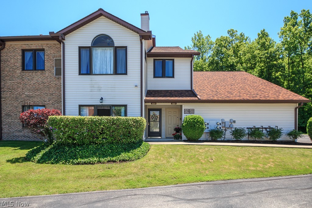 Don’t miss this one of a kind 2 bedroom, 2 bath ranch condo in a great Mentor location! This home captivates with 2 spacious bedrooms and its complete handicap accessibility. Upon entering the home, one will soon notice a new window to be installed in addition to new windows in both bedrooms (July 2019). The large master stems off to a master bath with separate vanity area. Both bedrooms contain ceiling fans. The living room boasts energy as it connects to an open sunroom. Upgraded newer carpeting! Beyond the sunroom reveals a slider door out to the patio. This lovely patio was made for entertaining family and friends. Upgraded newer carpeting!