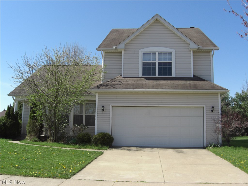 Situated in popular Stonecreek Subdivision, this lovely 2-story colonial has 3 Bedrooms and 2 1/2 Baths with full basement (partially finished)!  Owners Suit with vaulted ceiling and Bath with Jetted tub,  Shower stall and double sink has been just painted.  Leading from Kitchen dinette are sliding doors to a large deck (to be re-stained week of 4/25/16).  2nd Bedroom and all other baths have been freshly painted as well.  One of the nice features of this home is the Cathedral ceiling that overlooks both the Great room, Kitchen and Dinette with Wood Flooring. Family Room located off the Dinette area, has a gas fireplace.  Won't last a long!