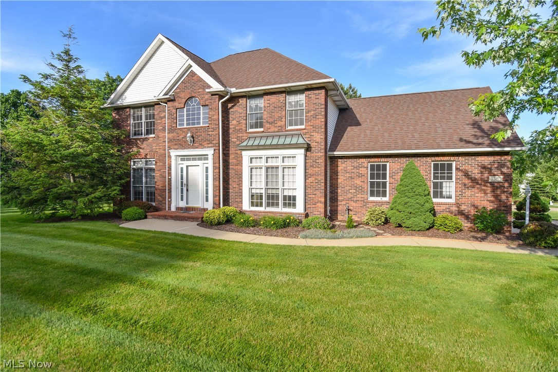 Well maintained, open floor plan, spacious and very nice 4 bedroom/2.5 bath colonial in Highland Chase!  Walk in through the front door and notice the openness, split staircase and 9' ceilings.  The kitchen features plenty of 42" cabinets, granite countertops, bay window, wet bar and is open to the fireplaced family room with french doors, which lead you to the awesome "L" shaped deck to enjoy cookouts and relaxing this summer.  First floor laundry with storage is a nice bonus!  The master bedroom features a 4 x 12 walk in closet with wall safe and organizers.  The master bath offers double vanity, garden tub and walk in shower.  There is nice closet space and ceiling fans in all bedrooms.  Basement is 13 course and has 3 finished rooms for your needs - recreation room, exercise room, play or craft room - whatever your heart desires.  There are 2 closets in one of the finished rooms.  Nature Stone in unfinished basement is a nice upgrade.   Updates include: new carpeting in living and
