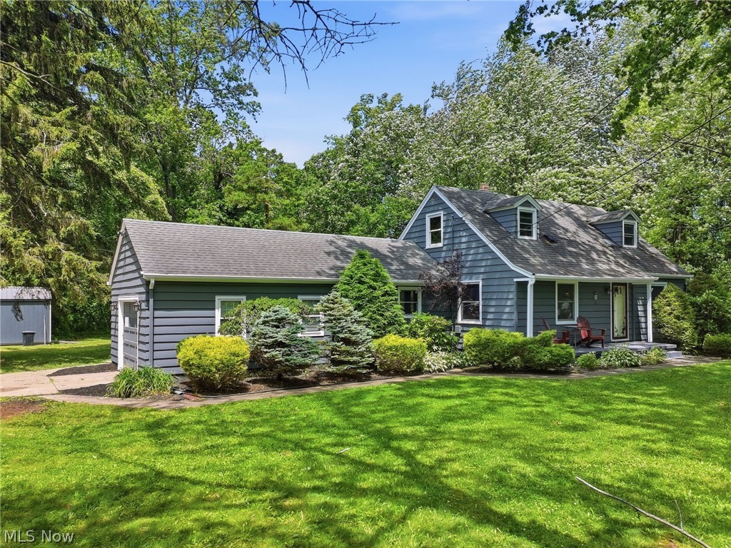 This home offers 4 Bedrooms 2 Baths and sits on a large, treed double corner lot. There’s a first floor, open floor plan with an eat in kitchen…updated with granite countertops and plenty of cupboard space and a counter breakfast bar… the kitchen opens to a what could be a dining room or Den area, on one side with a gas fireplace and sliding doors that lead to the backyard deck... and opens to a large living room on the other side! This home has Great woodwork and natural original wood floors throughout. There are two first floor bedrooms and a full bath… along with two large bedrooms upstairs and a half bath (with closet space that could become a full bath). The basement has waterproofing, 2 sump pumps along with an updated shower,  laundry area and plenty of storage. Enjoy the ice views of the wooded back yard from the deck where you can also entertain, cook out/grill, or you could walk to the public park, baseball fields, tennis courts and walking trail down the Road. Check this one out you’ll be pleasantly surprised...this one is larger than it looks…Schedule your showing today!