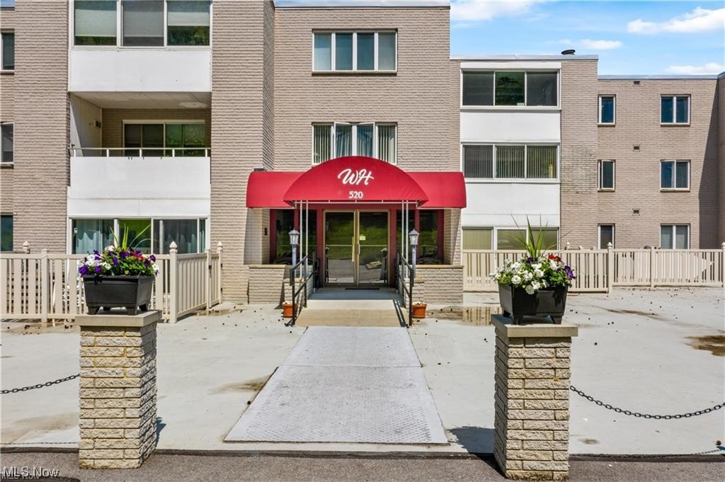 All ages welcome at Whispering Heights Condominiums. Enjoy the spacious open concept plan of this unit. The living room flows into the dining room and includes an enclosed sun porch for viewing all the seasons Ohio has to offer! Generous size master bedroom with master bath. Second bedroom is a good size perfect for guests or to use as an office/hobby space and also a second full bathroom. Charming eat-in kitchen and in unit laundry room.  Monthly fee includes usage of outdoor pool, landscaping, exercise room, party room, storage unit, and library. Carefree living at its finest, enjoy all the amenities of home ownership without the hassle!