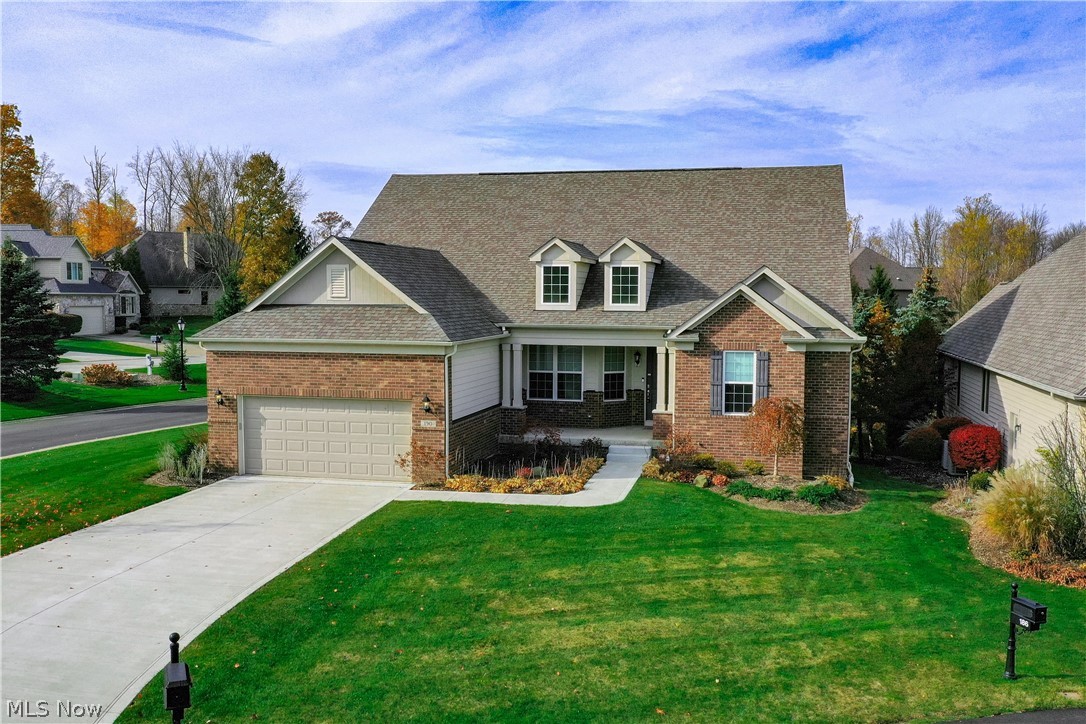Amazing opportunity to live in the highly desired Barrington Estates! This freestanding, newly built by Pulte, condo is maintenance-free! 
This breath taking, open floor plan will WOW you! Glamorous kitchen with an expansive island, upgraded fingerprint proof stainless steel appliances, and granite countertops! There’s a private office adjacent to the hearth room with a stone fireplace and extensive sitting space for the eat-in-kitchen. The great room features windows galore and there are hardwood floors throughout. The 1st floor owner’s suite features an oversized shower, dual vanities, elegant walk-in closet with built-ins and lighting. There’s an additional bedroom on the first floor with full bathroom access. The dining room is amazing with plenty of natural light! The second floor hosts an oversized loft, additional bedroom and full bathroom for your guests! The lower level is finished with a recreational room, full bathroom, additional living space, a kitchenette with a built-in