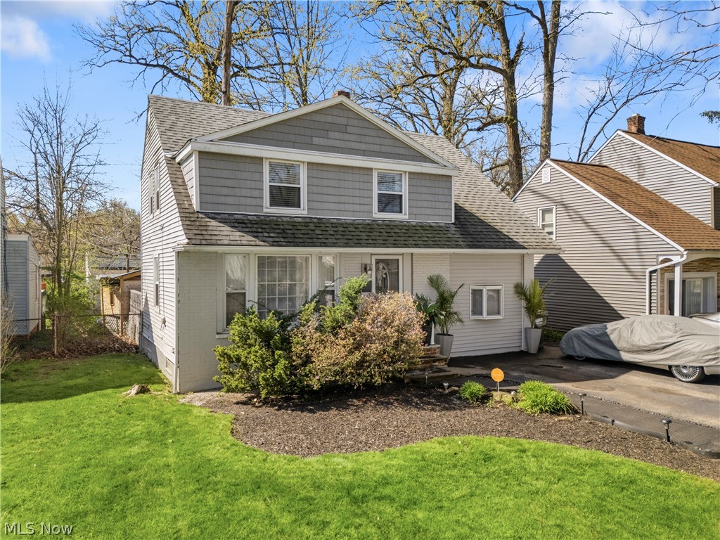 Welcome home to this beautifully maintained 3-bedroom, 1.5-bath colonial nestled in the desirable Shakerwood neighborhood of Warrensville Heights! This home offers the perfect blend of classic charm and thoughtful updates, making it an ideal option for buyers looking for a move-in ready property with both style and functionality. Step inside to find a bright and inviting interior, highlighted by an opened-up kitchen design that creates a seamless flow throughout the main living areas, perfect for both everyday living and entertaining. Stunning marble flooring adds an upscale touch and elevates the overall feel of the first floor. A major bonus is the converted garage, now a versatile additional living space that can be used as a recreation room, home office, gym, or media room to fit your needs. The partially finished basement expands your entertaining options even further, featuring a built-in bar area that’s perfect for hosting guests, game nights, or relaxing weekends. You’ll also appreciate the additional space for storage and a dedicated laundry area, adding convenience and practicality. Upstairs, you’ll find three well-sized bedrooms filled with natural light and offering ample closet space, along with a conveniently located full bathroom designed for comfort and ease of use. Step outside and enjoy your own private backyard retreat. The spacious deck is ideal for summer barbecues, gatherings, or simply unwinding after a long day. Tucked away for added privacy, the hot tub cabana creates the perfect setting for relaxing evenings year-round. Located just minutes from popular destinations like Van Aken District, Beachwood Mall, Legacy Village, and Pinecrest, you’ll have easy access to some of the area’s best shopping, dining, and entertainment.With its combination of tasteful updates, flexible living space, and unbeatable location, this home truly checks all the boxes. Don’t miss your chance to make it yours. Schedule your private showing today!