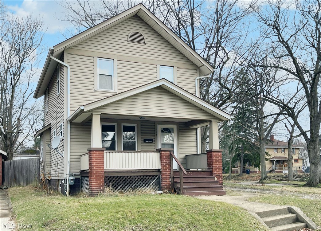 Put your money to work for you in this lovely 3-bedroom colonial in Firestone Park. The graciously sized rooms include a living room large enough to seat people comfortably, an updated kitchen with appliances, and a big dining room filled with classic, warm colored wood trim that's large enough to hold your expandable dining table! There are even built-in drawers for linens or for the kids to each have a drawer of their own. The three large bedrooms provide room for everyone, and the bath has been nicely updated, too. The basement level will be great for storage, and off of the back is a tiled patio overlooking the rear yard, where you'll be able to watch the kids play or where you can sit for hours with family and friends. If you work on cars, or have a seasonal car you like to store, you'll love the 2-car garage and the storage possibilities inside. The garage doors are even brand new! Over time, the furnace, hot water tank, the kitchen appliances and some of the plumbing have been updated, and there's new vinyl LVT flooring throughout the living areas. If you favor a strong sense of community, Firestone Park is the gateway to loads of activities featuring sports courts, playgrounds and the Firestone Park Community Center is less than 10 minutes away. It offers everything from fitness classes to book clubs, to weekly seasonal camps. There are programs for teens and Seniors alike! You will not want to let this one get away!