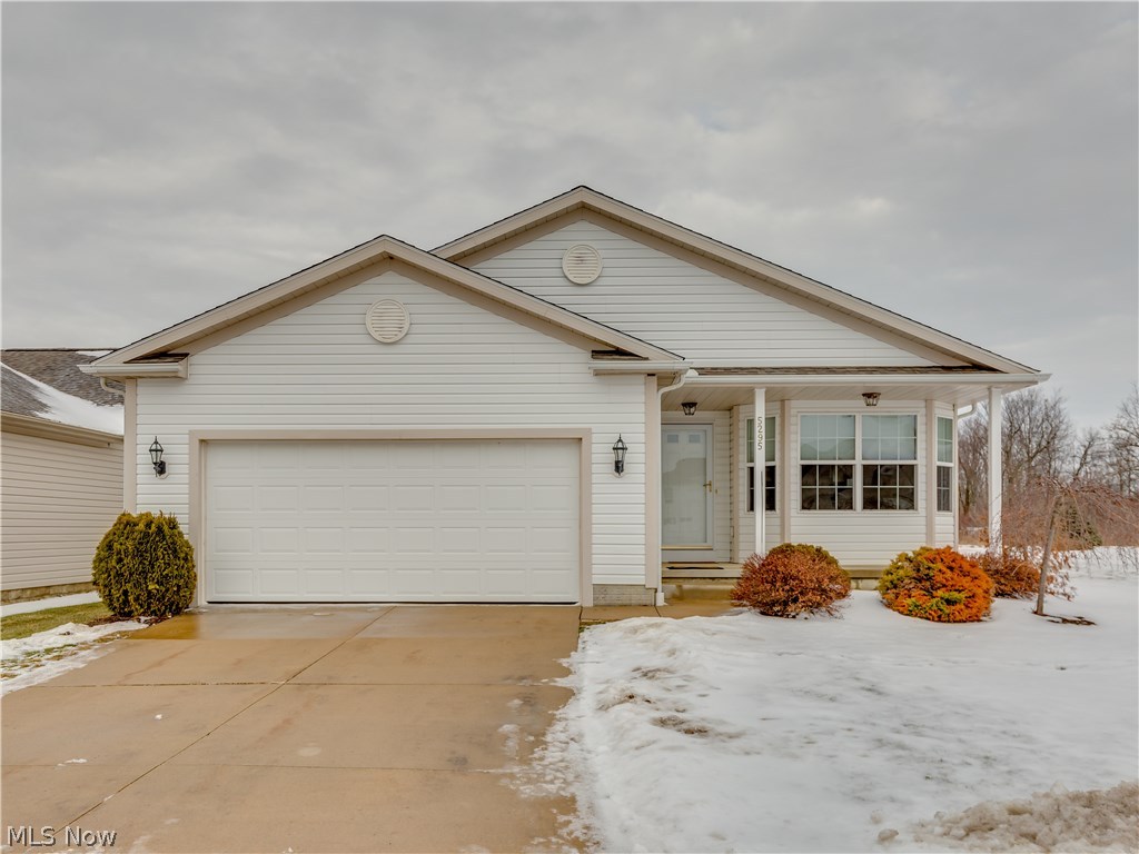 Single floor Living at its finest in this 2-bedroom, 2-bath Ranch w/open floor plan and Full basement. Main floor Features an Over-sized, fully appliance kitchen and eating area. Laundry room with washer and dryer. A private great room equipped with gas fireplace. A Fabulous Sun-room with vaulted ceiling and Levelor blinds leads to a patio w/privacy fence, composite steps and vinyl hand rail (2014). A spacious master bedroom with private bathroom, Guest room and second full bathroom complete the main level. The full basement provides ample storage and has potential for recreation room, craft room or a fourth bedroom. One room has already been finished for you and is perfect for a home office/playroom or bonus family room. The options are endless. Roof was replaced in (2017)! This home is Ready for immediate occupancy! This property is located minutes from Kent and the University. It also has close access to the interstate.