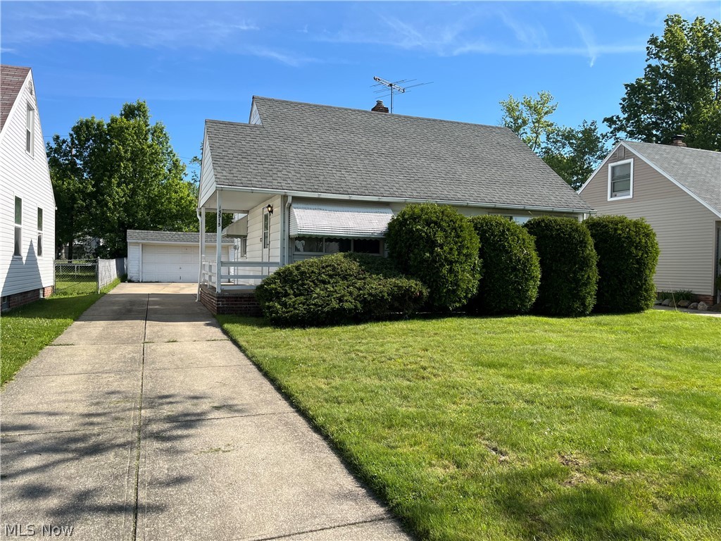Calling all Investors and New Buyers! Come and see this well-maintained Maple Heights Cape Cod in the desirable Walvern-Stein neighborhood-- Recent sales on Walvern Blvd and in surrounding neighborhood indicate that there is a ton of potential as a flip/investment property with comps in the mid 200's. But this would also make a nice starter home as it is clean, move-in ready, and well maintained. Would also make a great candidate for a rehab loan for buyers who want to put their own finishing touches on it. 

Features include:

Updated Roof
Great Condition Driveway
Great Condition Furnace & AC
Updated Windows Throughout
Hardwood Floors under the Carpet
Finished Basement
Nice Side Porch & Rear Patio
Washer & Dryer Included