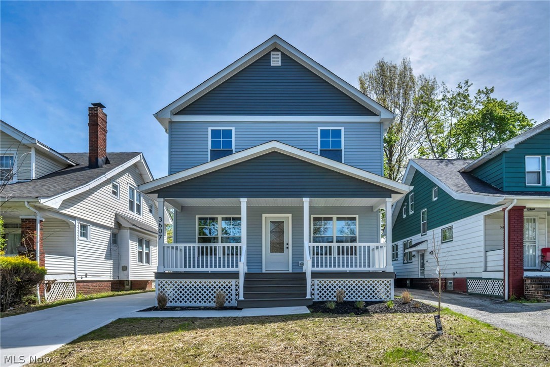 NEW CONSTRUCTION with 10 yr tax abatement in the heart of Shaker Heights! This stunning 3-bedroom, 2.5-bath home offers nearly 1,900 sq. ft. of modern luxury. Open-concept living, gourmet kitchen with quartz counters & stainless appliances, spa-like primary suite, energy-efficient systems, and a 2-car garage—all brand new, move-in ready. Why settle for an older home when you can have it all, hassle-free?