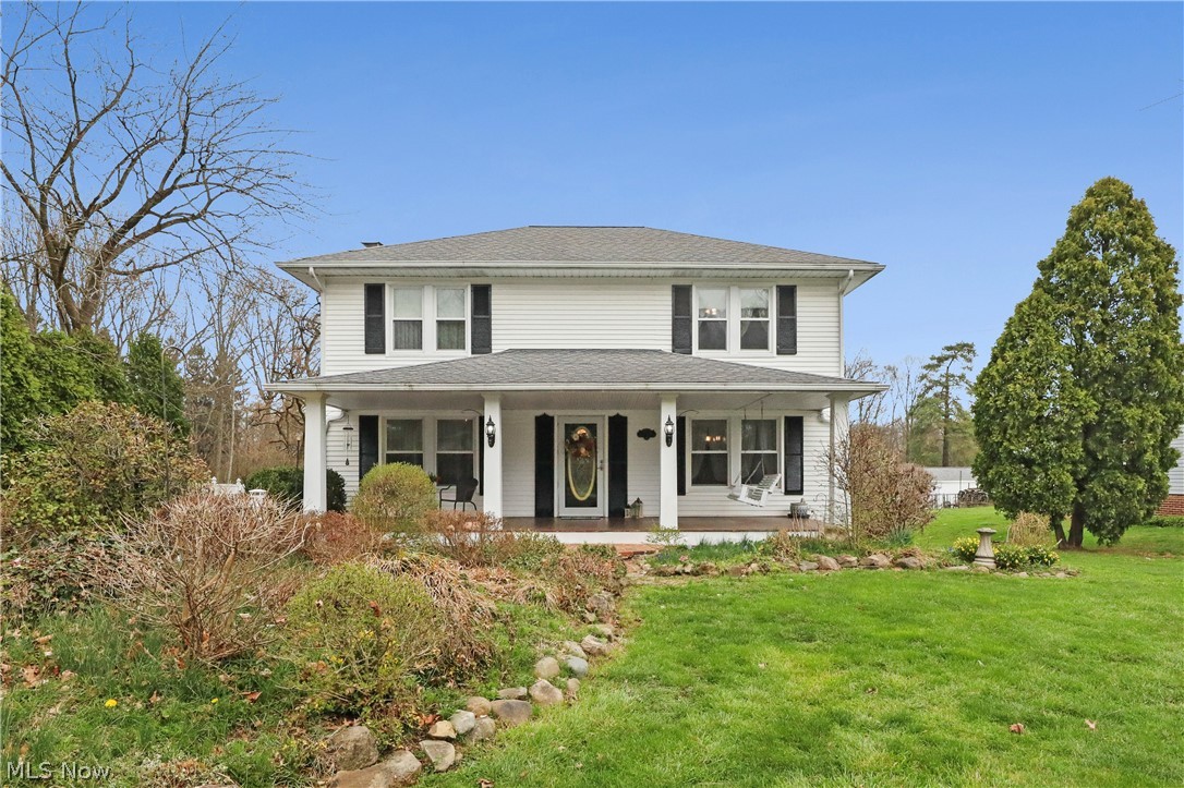 Welcome to this charming, well-loved home situated on nearly an acre of land. With only two owners since it was built in 1924, the home has been thoughtfully maintained and is truly move-in ready. Classic character shines throughout, featuring hardwood floors, French doors with original glass knobs, crown molding, a claw-foot tub, and built-ins that add both style and function.

The finished basement offers even more usable space, including a workshop area and abundant storage. Outside, the property continues to impress with a large deck, a covered front porch complete with a swing, a long driveway leading to a 2-car garage, and and 2 additional storage sheds.

Perfectly located on the outskirts of town, you'll enjoy a peaceful setting while staying close to Silver Park, Alliance Middle School, dining, shopping, and other local conveniences.

This home blends timeless charm with practical features, all on almost an acre of land. Schedule your showing today!