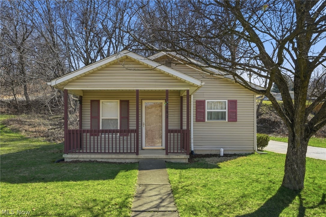 1082 Hazel St. Welcome to this well-kept 3-bedroom ranch offering comfortable one-floor living. Built in 1994, this home features a spacious eat-in kitchen, a nicely sized living room, and convenient first-floor laundry. Relax on the welcoming front porch and enjoy the convenience of the cement driveway, storage shed, and a manageable nice-sized yard. Conveniently located major highways for easy commuting, shopping, and dining. Kitchen appliances, washer, 
and dryer convey.