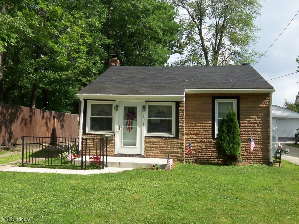 Affordable, low maintenance living in this updated ranch home. Better than a condo as there are no association dues here; and more space and yard than you could ever have in an apartment. So, if you're looking for a easy to manage home with low expenses & minimal upkeep, come take a look at this one. Spacious living room with fireplace, dining area and a kitchen with ample space to prepare your favorite meals. Front room could be either an office or add a doorway and it could become another bedroom.