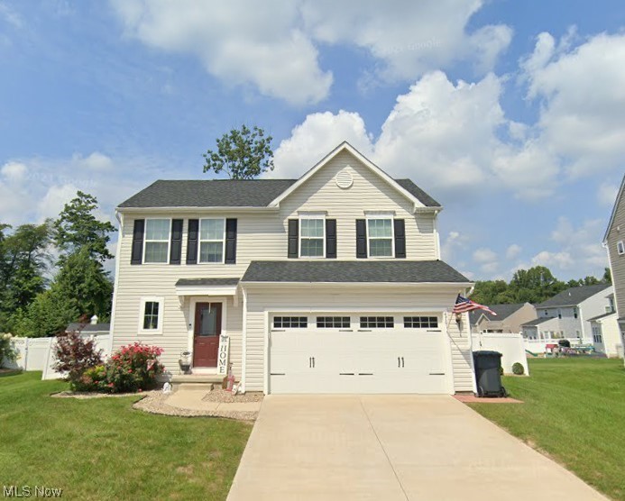 Welcome to the highly desired neighborhood of Cranberry Creek tucked-away in Brimfield.  Neighboring downtown Kent and minutes away from KSU, makes the location of this home perfect.  This 3 bedroom, 2 1/2 bathroom home has been meticulously maintained.  New flooring throughout the main level create a bright and airy feel.   A true open concept kitchen and family room allows for either a large entertaining space or cozy get-togethers.  A bright and beautiful morning room leads to a large fenced in yard and deck, perfect for all of your outdoor entertainment.  On the second floor you will find a large primary bedroom with an impressive walk-in closet and ensuite bathroom, a perfect retreat.  The remaining 2 bedrooms are large enough to accommodate your family needs .  The spacious laundry room has plenty of storage space and  is also conveniently located near the bedrooms.  A partially finished basement adds additional living space.  Home Improvements include: deck, finished basement, f