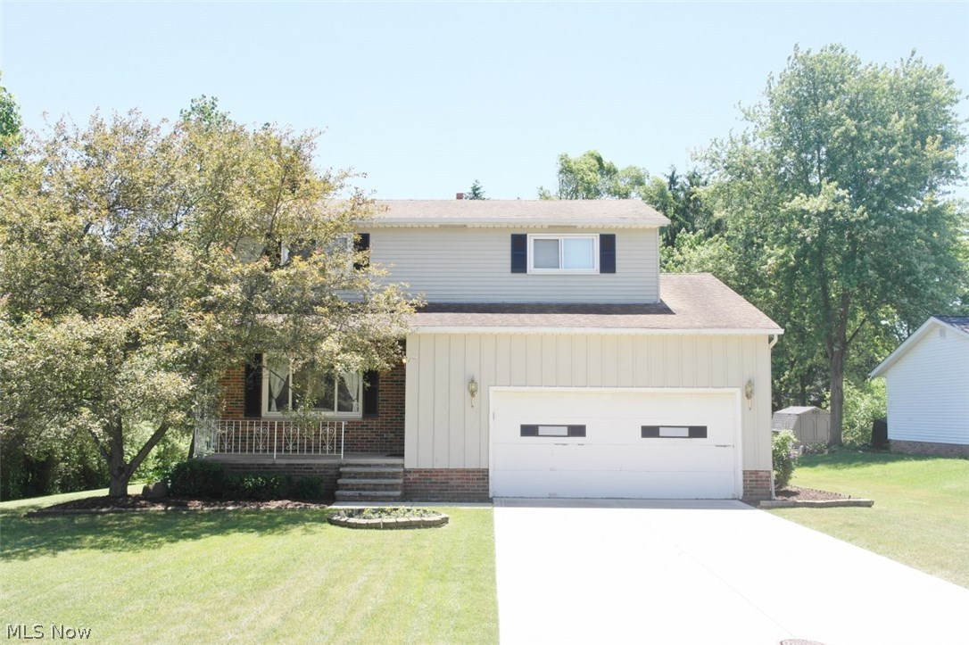 Pride of ownership abounds in this lovingly well maintained 4 bedroom 2.1 bath colonial. The interior boasts a warm living room that opens to the large eat  in kitchen with center island, ceramic tile floors and loads of cabinet/counter space. Inviting first floor family room. A bathroom on every level. Wonderfully appointed bedrooms on the second floor. Recreation room in the partially finished basement w/ glass block windows. The exterior features a sprawling rear deck complete w/ hot tub overlooking the wonderful and professionally landscaped back yard - Absolutely perfect for entertaining!!! Enjoy easy access to this amazing deck through sliders from both the kitchen and family room. Updated electrical. Added insulation. Re-built rear shed. Furnace/AC and dishwasher 2016. Exterior painting/kitchen sliders 2015. Driveway 2014.  All this and it's close to everything... This is a wonderful home, opportunity and the perfect gateway to award winning Solon schools!!!