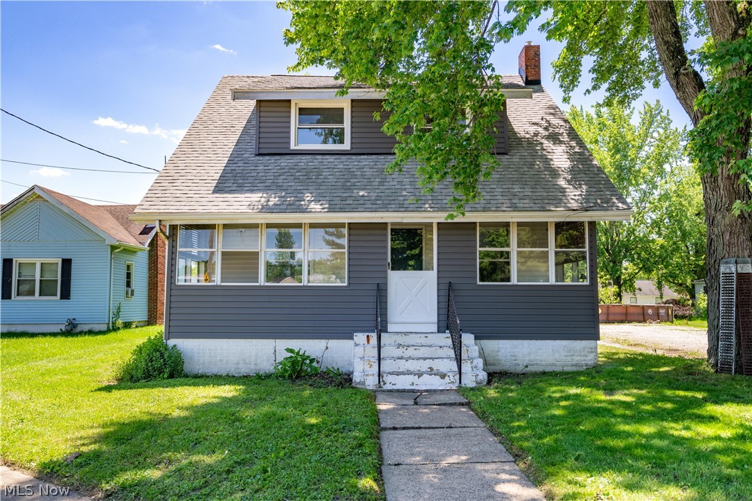 Welcome to this spacious five-bedroom home offering many major updates already completed for the new owner. Recent improvements completed in 2026 include the furnace and central air, windows, hot water tank, remodeled laundry room, 100-amp electrical service, sump pump, LVT flooring, new man doors to the side and garage, and new back porch steps at the garage. The siding has also been updated. The whole house been primed just so the new buyers can paint and move right in. The enclosed front porch with carpet provides a comfortable space to relax and enjoy summer evenings. Inside, the home features a large living room that flows into the dining room and kitchen. Just off the kitchen is the first-floor laundry area, along with a first-floor bedroom and full bathroom for added convenience. Upstairs you will find four generously sized bedrooms and a spacious full bathroom. Outside, the property includes an above-ground pool that the seller is willing to leave or remove depending on the buyer’s preference, along with a storage shed for additional utility. This home offers ample space and numerous recent updates ready for its next owner. Schedule your showing today.