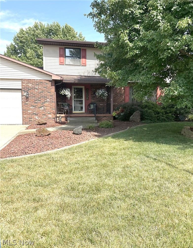 Step into this beautiful well-maintained home in established neighborhood. 4 bedrooms, 2 full and 1 1/2 baths. family room with fireplace! Beautiful kitchen with plenty of cabinets and working space. Formal dining room plus eat in kitchen for quick lunches. Family room opens up to a screened patio for enjoying outdoors. Large fenced in back yard for enjoying nature or children to playing. Basement is unfinished but can be finished easy. 2 Car attached garage . This home is close to schools, hospital and all shopping. This home is a must see and won't last long.