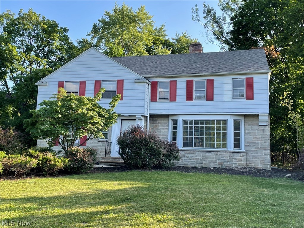 4 Bedroom Single Family Home in Shaker Heights. First floor features a kitchen, dining room, living room, study/library, and 1/2 bath. Second floor has 4 bedrooms and 2 full baths. Two car attached garage and partial basement with laundry hookups and wet bar. Sold "as-is". Seller to make no repairs. Needs work. Buyer to assume all POS violations at closing.  This property is eligible under the Freddie Mac First Look Initiative program through July 30, 2026. Buyer should verify all information.