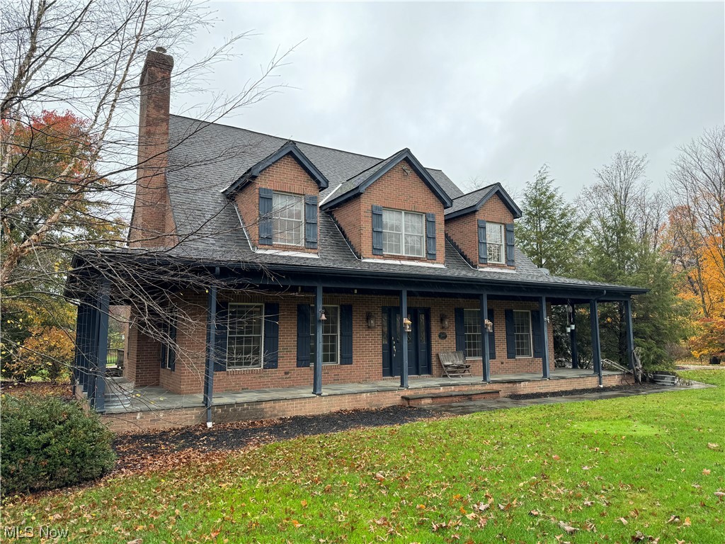 This stunning custom built home has 4 bedrooms, 3.5 bathrooms, and sits on a staggering 2.2 acers.  The spacious eat in kitchen has plenty of room for the entire family to enjoy camaraderie with loved ones at the holidays. There are so many amazing features that this home brings such as a first floor master, although one of my favorites is the family room with the cathedral ceilings and a wood burning fireplace where the family will enjoy making memories that will last a life time. This home is constructed of approx 90% masonry and features radiant floor heating throughout. Don't miss your opportunity to own this magnificent home that will bring countless memories to you and your family.