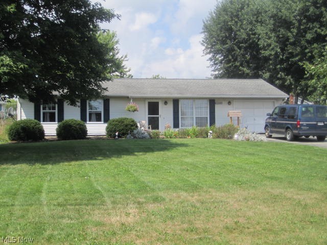 Looking for a 3 bedroom ranch sitting pretty in the country on half an acre, then this is one for you! This home offers a  spacious eat in kitchen, living room, 3 nice size bedrooms and bath, plus the first floor laundry. We have a one car attached garage  and a wood deck to relax and enjoy your back yard.