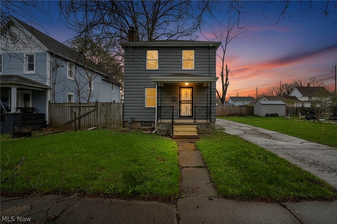 Well-maintained and thoughtfully updated home blending modern improvements with original character throughout. This 2-bedroom, 1-bath property features beautifully preserved built-ins that add warmth and charm, paired with recent updates that make it move-in ready. The kitchen offers granite countertops, ample cabinetry, and functional layout, while the updated bathroom provides a clean, refreshed feel. Fresh interior finishes and neutral tones create a bright, inviting space across the main living areas.

Exterior has been recently painted, enhancing curb appeal and long-term durability. Spacious backyard offers room for outdoor enjoyment, along with a detached garage for additional storage or parking. Full basement provides great utility space with potential for storage, workshop, or future finishing.

Ideal opportunity for owner-occupants or investors looking for a solid, updated home with character and practical improvements already completed. Conveniently located near local amenities, shopping, and major routes for easy access.