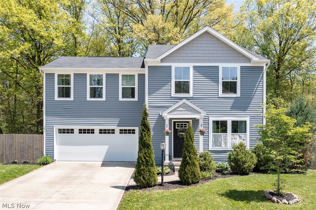 Welcome home to 291 Karson Dr. This well designed 4-bedroom, 2.5-bath Colonial, blends modern style and comfort with functionality. Built in 2018 and nestled on a quiet cul-de-sac, this beautiful home backs up to Lions Park, offering a perfect balance of privacy and convenience. Step inside to a bright and spacious open first floor, where brand-new (2026) LVT flooring seamlessly connects the living room, dining area, and kitchen to create the perfect setting for both everyday living and entertaining. The kitchen is the heart of the home with rich espresso colored cabinetry, abundant storage, and a spacious island ideal for gathering with family and friends, all appliances stay. There is a separate dining area with plenty of room for a table and chairs. The sliding doors invite you outside to your own private retreat, designed for both relaxation and gathering. This fully fenced in area is a perfect setting to unwind, relax on the deck, enjoy morning coffee, or host family and friends with ease. Upstairs, you’ll find four generously sized bedrooms with large closets along with a convenient second-floor laundry room. The luxurious newly painted owner’s suite features a private full bath and an oversized walk-in closet. The three large additional bedrooms share a second full bath. The full basement offers endless possibilities with an egress window and plumbing for an additional bathroom. Whether you envision an additional bedroom, recreation room, home office, fitness space, or just need extra storage the possibilities are endless. Enjoy the perfect balance of convenience and serenity, located just minutes from schools, shopping and restaurants in desirable Springfield Township, it feels like you are in a country retreat while remaining close to everything you need. New flooring and neutral paint throughout make this home truly move in ready! Schedule your showing today.