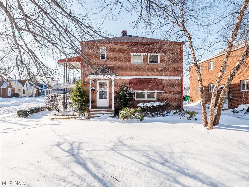 Here is a rare opportunity to purchase a investment property in Euclid, Ohio. It is a 2 story full brick multi family home. Upon entering the home, awaits a spacious living room which can accommodate guests and simple gatherings for family and friends. Prepare meals for guests in the kitchen, abundant classic wood cabinetry, also comes with a nice and tidy dishwasher. It creates an inspiring space to cook, and amazingly easy to clean and maintain. The rich hardwood flooring leads into the large bedrooms. You'll find yourself at home as soon as you move in. Even more space awaits in the basement that serves as Laundry area. This multi family home is a good investment this start of the year. Schedule your showing now!  Home is being sold as-is.