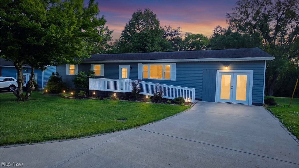 This beautifully remodeled 3-bedroom, 1 full bath ranch home sits on a beautiful, spacious lot and offers quality craftsmanship, modern updates, and high-end finishes throughout. The home also features an exterior accessibility ramp for added convenience and ease of entry. Fresh interior and exterior paint give the home a clean, updated look, while the converted garage creates a large family room ideal for entertaining, recreation, or relaxing.

The stunning kitchen was designed with both style and function in mind, featuring custom Mouser soft-close cabinetry, granite countertops, a spacious center island, brand-new stainless steel appliances, backsplash, range hood, updated sink, and a Moen faucet. The fully remodeled bathroom offers custom cabinetry, quartz countertops, ceramic tile flooring, and an Italian marble tub/shower surround for a luxury feel.

Additional improvements include new laminate flooring and carpet, refinished oak hardwood flooring in one bedroom, updated light fixtures, new bathroom fixtures, solid-core six-panel interior doors, new trim and hardware throughout, and ProVia replacement windows with a transferable lifetime warranty.

Outside, the property includes a 12x10 storage shed and a large, level backyard with endless possibilities—perfect for pets, children, gardening, a future pool, patio area, or playground equipment. Homes with this level of finish and attention to detail are difficult to find at this price point.