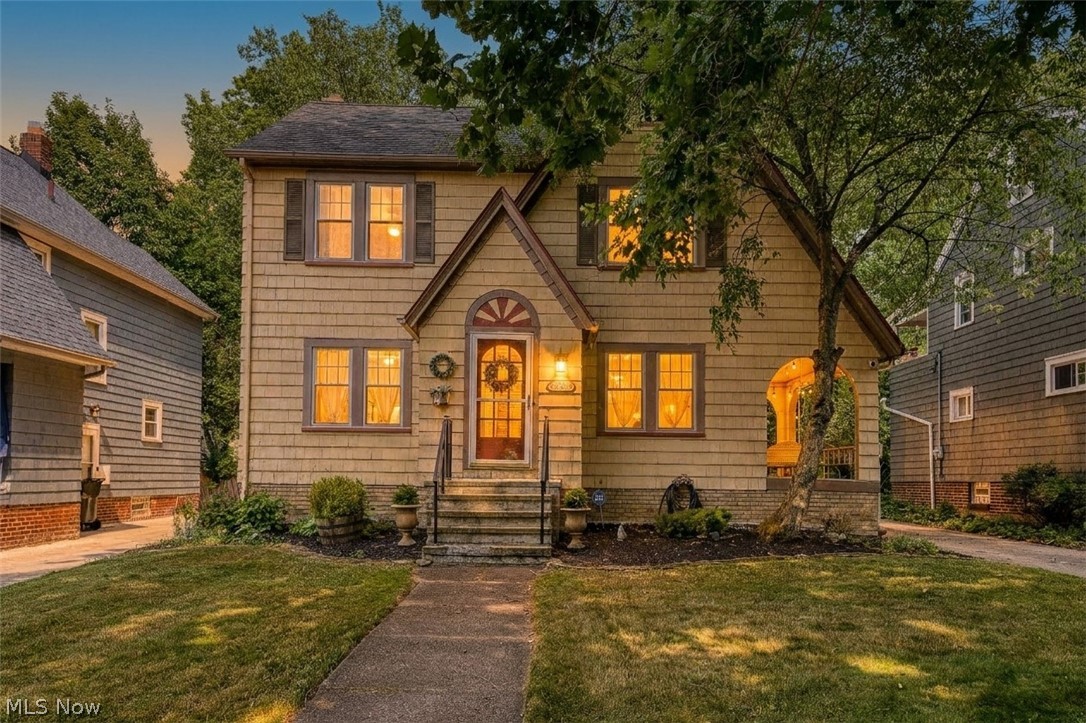 Welcome home to this beautifully maintained 4-bedroom, 1.5-bath Colonial nestled in the heart of Cleveland Heights. Rich in character and timeless charm, this home showcases natural hardwood floors throughout most of the living spaces, elegant crown molding, and a cozy wood-burning fireplace that creates a warm and inviting atmosphere.

The spacious layout includes a formal dining room, perfect for hosting family gatherings or entertaining guests. The updated kitchen features newer appliances, blending modern convenience with the home's classic appeal.

Step outside to the charming side porch—a perfect spot to enjoy your morning coffee or unwind in the evening while appreciating the home's old-world character. The beautifully landscaped backyard offers plenty of space for outdoor entertaining, gardening, or simply relaxing. A detached two-car garage provides additional storage and convenience.

Major mechanical updates, including a newer furnace and central air conditioning, offer peace of mind and year-round comfort.

Ideally located just minutes from Case Western Reserve University, Cleveland Clinic, University Hospitals, and the cultural attractions of University Circle, this home combines classic Cleveland Heights architecture with an unbeatable location.

Don't miss the opportunity to own this move-in-ready gem where historic charm meets everyday comfort.