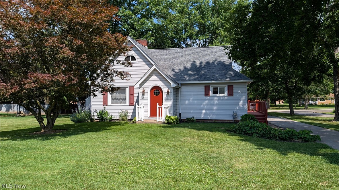 Welcome to 1020 E. Lincoln Way, Minerva. This 4-bedroom, 1.5-bath home sits on just over 1/2 acre of land. The home is currently used as residential, but the options are open due to being zoned commercial. The large 2-car garage has access to gas and water if needed. The 13x24 workshop also has electric hooked up. There is a large deck that wraps the right side around to the bac for privacy and relaxing after a long day. On the first-floor of the home, you have an open living room and kitchen area to go with the 2 bedrooms and a full bath. The upstairs also has 2 bedrooms and another half bath. The basement is finished and has the perfect set-up to host family and friends. It currently has a living area with a gas fireplace and another 1/2 bath. This home has so much to offer - come and see it before it's gone!