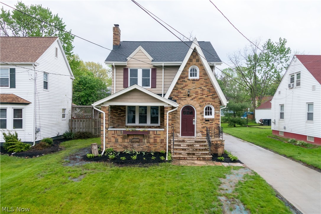 Welcome HOME to 873 Dover Avenue, Akron, OH 44320 ... Can you say NEW, NEW, and MORE NEW yet all the quaintness of the era restored! This LOVELY home was taken through a BEAUTIFUL transformation to being remodeled, rejuvenated & modern updates of the great era of home in the highly sought after 44320 neighborhood! Owners turned the large 3rd level into a GORGEOUS room, use as Master Bedroom or Family Room or Home Office or Media Room or Family Room! Nice bright home with great natural light & additional lighting & ceiling fans installed. Fully remodeled in 2019-2020 from all the big ticket items like new roof on the home as well as Furnace & Central Air Conditioning, most windows replaced to Pella, new open concept kitchen including gorgeous cabinets & granite countertops, peninsula style granite island for family & entertaining, even a separate butler pantry with prep bar sink, water heater, faucets & plumbing throughout, new stainless steel appliances, new bathrooms with half bath on