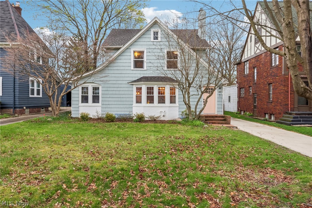 Welcome to this enchanting 3-bedroom, 1.5-bath Colonial home located in the highly desirable Castle Park neighborhood. From the moment you step inside, you'll feel the warmth and character that make this residence truly special. With updated mechanical systems, a newer roof, newer windows, and an upgraded electrical panel, this home promises years of worry-free living. Fresh new paint (exterior & interior) breathes a modern feel to this classic home. The first floor features beautiful hardwood flooring that enhances the living area, dining room, and office. Coupled with new lighting fixtures, this layout offers a seamless flow which makes it perfect for gatherings. The kitchen, remodeled in 2017, is a bright and functional space with soft-close cabinets, granite countertops, a stylish backsplash, new flooring, and an innovative pantry solution. Completing the main floor is a beautifully remodeled half bath, while a full bath (remodeled in '22) awaits on the second floor. Additional updates include a concrete driveway and patio, both installed in 2020. This move-in-ready gem is situated in a fantastic location, just waiting for you to make it your own. Don't miss the opportunity to call this charming home yours!