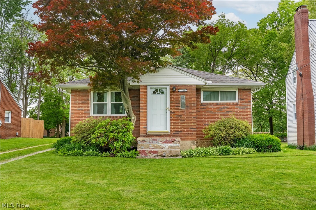 Charming brick ranch with a Unique Bonus! This beautiful ranch offers 832 sq ft of bright, character-filled living space plus a 500 sq ft apartment above the 2-car garage! From the moment you enter, you'll appreciate the cozy charm, featuring arched doors, a welcoming entryway with a coat closet, and natural sunlight throughout. The spacious great room is perfect for cozy nights or spending time with family. The kitchen boasts plenty of counter space, white cabinets, and a dining area tucked behind with built-in storage. Adjacent to the great room you’ll find two generous bedrooms and a full bath with a large storage vanity. Finishing up the main floor is the mudroom for conveniently hanging coats and taking off muddy boots. The unfinished basement offers laundry, a half bath, and ample storage. The separate 1-bedroom, 1-bath apartment above the garage in the backyard features a bright living room, a functional kitchen with white cabinets, and an island with storage. Whether you use it as a guest house, in-law suite, private office, or rental opportunity, it’s a rare and versatile bonus! Don’t miss your chance to see it. Schedule your private showing today!