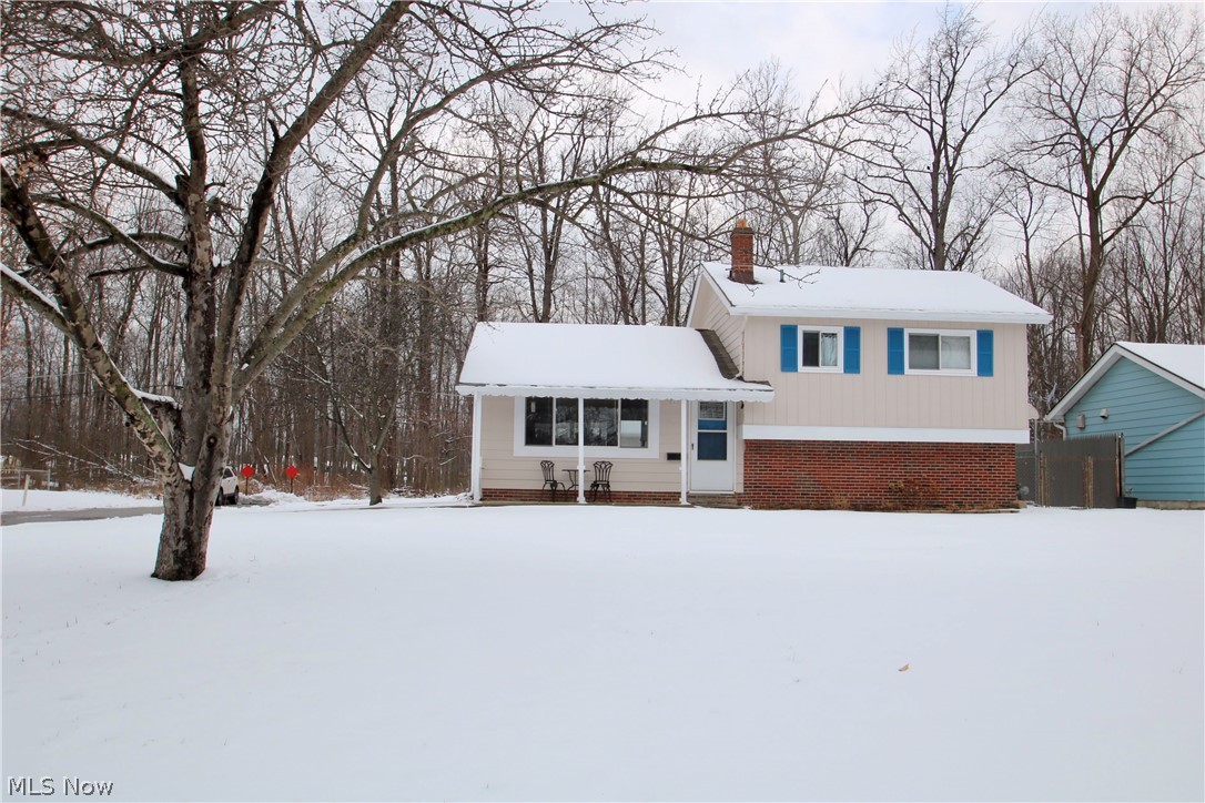 Schedule your private viewing for this beautiful 3 bedroom home located near all that Mentor has to offer! Soring vaulted ceilings and two separate living spaces allow you to spread out or have plenty of space to entertain. The private yard backs up to permanent green space, has the only driveway on a dead end street as well as a few fruit trees on the property as an added bonus (green apple & tart cherry). Ceiling fans are installed in all of the bedrooms, detail in the bathroom updates are gorgeous and the lower level also has a walk out for added convenience .  Recent updates include; a new furnace (with an Aprilaire humidifier) and air conditioning installed in 2014, updated light fixtures, new front door 2018 as well as new vinyl plank flooring in the lower level. Stop by to see if this home is the one you have been waiting for!