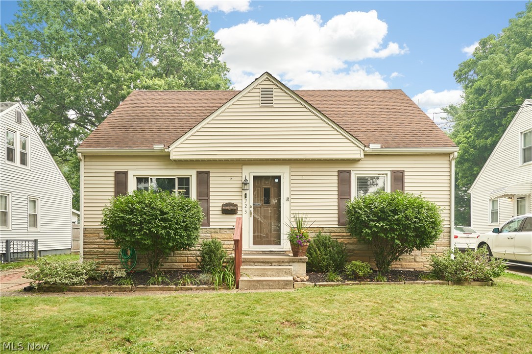 Welcome to this charming and well-maintained 3-bedroom Cape Cod, where classic character meets thoughtful updates throughout. Step inside and appreciate the warm, inviting atmosphere beginning in the living room, highlighted by attractive wainscoting that adds timeless charm and architectural detail. The updated eat-in kitchen offers a functional layout and flows seamlessly into an impressive 27x15 family room, perfect for entertaining or everyday living. Anchored by a natural stone fireplace, this oversized gathering area easily accommodates a large dining table while leaving room for comfortable seating and relaxation. Large windows provide backyard views and fill the space with natural light. Step outside to enjoy the multi-tiered backyard, designed for both recreation and gardening. Raised garden beds provide an ideal place to grow flowers or vegetables, while the lower yard offers plenty of green space for outdoor activities. A spacious deck overlooks the backyard, making it perfect for summer cookouts, morning coffee, or evening gatherings. Extending from the detached garage, the covered patio creates a shaded retreat where you can unwind after a day spent outdoors. The home's flexible floor plan features two conveniently located bedrooms on the main level, while the expansive upstairs bedroom provides privacy and versatility. Whether used as a primary suite, guest retreat, home office, or hobby room, this upper-level space offers endless possibilities. One of this property's most unique features is its exceptional location. Just beyond the backyard privacy fence lies Davenport Park, offering nearly 10 acres of green space with playgrounds, basketball and tennis courts, baseball fields, picnic areas, walking paths, and open recreation space.
Conveniently situated just minutes from I-76, Route 224, shopping, dining, schools, and everyday amenities, this move-in-ready home combines charm, functionality, and an unbeatable location.