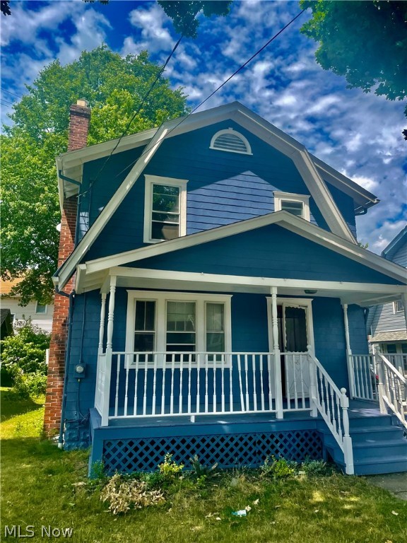 Investors, fixer-uppers ~ this house is for you! Welcome to 485 E Archwood, filled with old charm and character. This 1927 exterior of the home and front porch were freshly painted (June 2022), providing great curb appeal.  Enjoy the updated eat-in kitchen with it's own little breakfast nook. Upstairs you will find 3 bedrooms and 1 full updated bathroom.  The driveway is partially paved and has a 2 car detached garage. Furnace was updated approximately 2017.  HWT 2020 There's no question what new carpet, cleaning, paint, and elbow grease will do to transform this home. Property is being SOLD AS-IS.