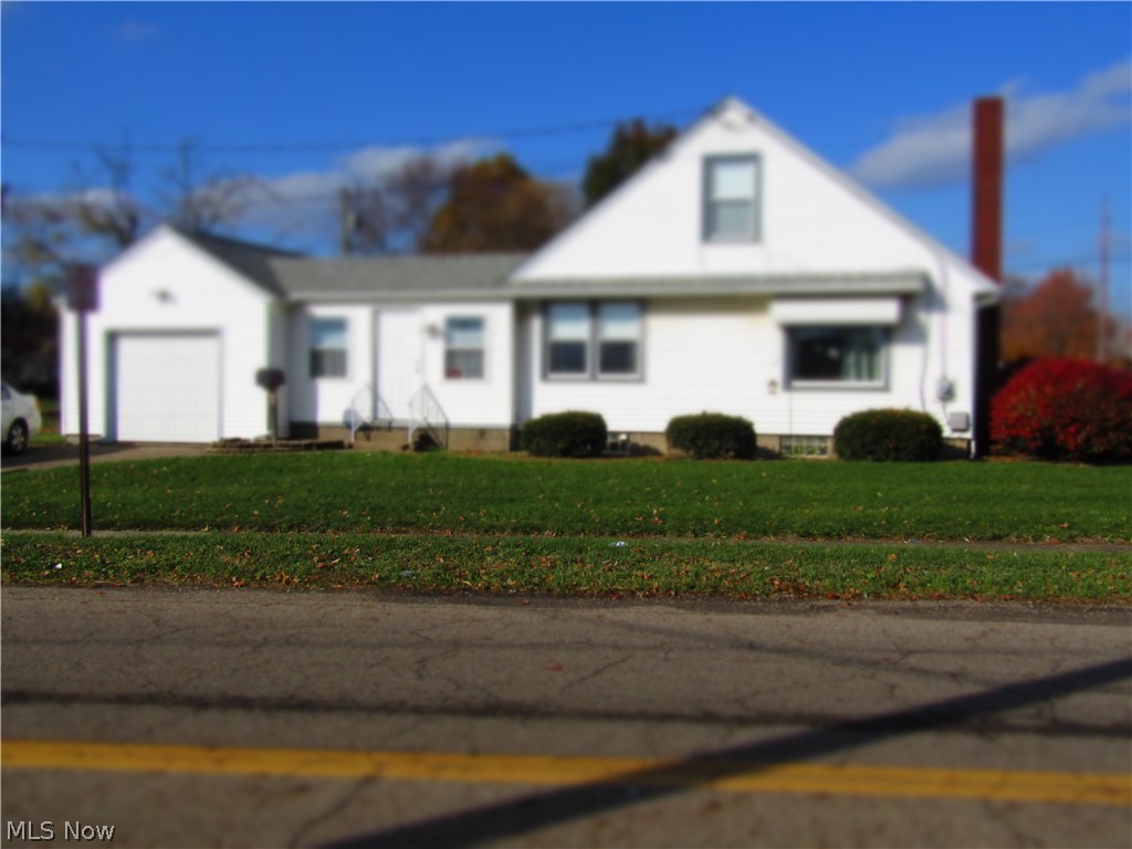 Dwelling is currently being used as an office on the main level and living quarters upstairs. Electric updated in 2015. Dwelling is currently zoned and listed for both residential and commercial use.