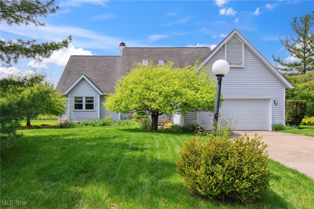 Here's an impressive Cape Cod style home with an open floor plan that is full of natural light. The two story foyer entrance is open to the spacious Great Room which has  a gas fireplace and glass sliding doors across the back wall that open to the deck porch that has a peaceful and private pond view. The formal dining room leads to the charming kitchen with a bright and cheerful breakfast room and built in desk. The first floor master bedroom also has a slider to the deck porch that overlooks the pond. The master bathroom has a jacuzzi tub plus a separate shower and double vanity. Completing the  main level is  a half  bathroom and first floor laundry. From the foyer take the open staircase that has a landing and continue to the loft/ hallway to access two large bedrooms and a full bathroom. Both second floor bedrooms have a pond view. There's also a professionally finished walk out lower level that includes a fourth bedroom plus full bathroom, a rec room, a storage/utility room and  a family room with fireplace and sliders to the patio/backyard! This lovely home has been well maintained with most windows replaced in 2016 and HVAC in 2020. Home warranty included . 














.