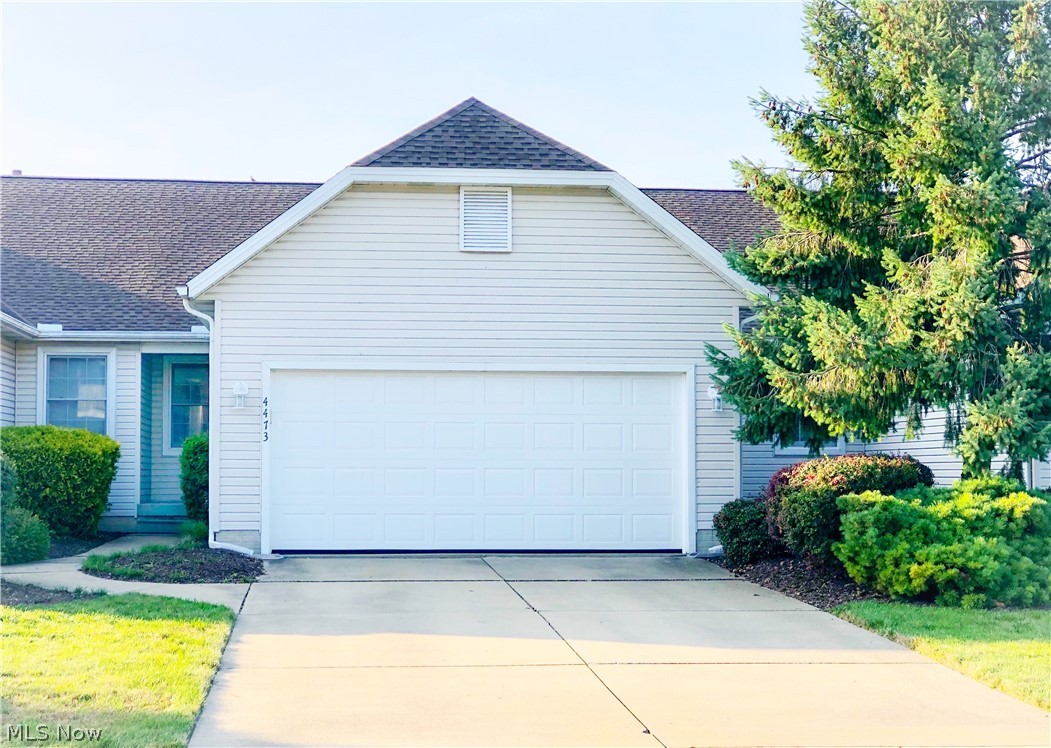 Located on the 12th fairway of Fox Creek Golf & Racquet Club, you'll love the view from your brand new patio door and adjoining windows that include a 30 year warranty! Offering a terrific floor plan including cathedral ceiling and cozy gas fireplace in the great room. The fully applianced eat in kitchen has a new refrigerator. The microwave is about 2 years and gas stove/dishwasher are approximately 5 years old. Formal dining area is currently used as home office.  Large master bedroom with ensuite. The guest bedroom has two closets and there is a full bath right outside it's door. Convenient first floor laundry includes newer washer and a gas dryer. Outside enjoy your patio and natural gas grill. The garage door and opener were professionally replaced in 2018 by Maurer's Door Services. The full unfinished basement is cable ready, plumbed for a full bath and ready for whatever you desire. This terrific condo is conveniently located to Rt 2, shopping and dining. Schedule your personal