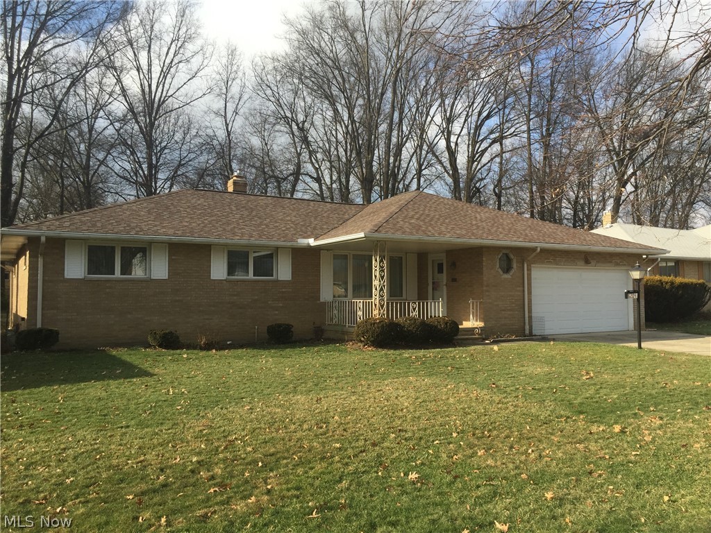 This extraordinary solid brick ranch is on a quiet street and is awaiting your family.  The large park like back yard is perfect for a garden or just peaceful relaxation.  The big jobs on this house have been done for you. The roof was installed in 2016.  The Anderson windows were installed only 15 years ago.  This is only the second winter for the 2018 furnace.  Once inside the home the potential is fantastic.  The large family room boast a beautiful stone wood burning fireplace with plenty of room for your furniture.  The master bathroom was remodeled in 2012 and has a large vanity  This meticulously maintained home is a must see.