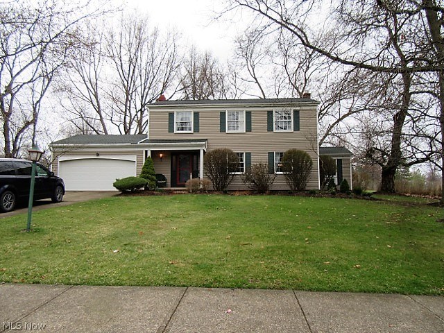 This original owner home has been filled with love over the years. It is located in a great neighborhood where their boys grew up and have life long friends. The home has been well maintained too. It does need some updating as you can see from the pictures, however the kitchen was updated less than 10 years ago. The kitchen offers plenty of cabinets, a nice island and plenty of space for a large table. The stove and microwave are newer. There is also a first floor office/den off of the kitchen which was added years ago. There are hardwood floors under all the carpeting. There are four nice size bedrooms up and 2 full bathrooms. Basement is partially finished and was waterproofed last year. You will enjoy hot summer days under the shade of the covered deck or enjoy the sunshine on the brick patio. The yard is plenty big for those baseball, soccer or football games or just playing with friends and family. The home has a newer roof and siding too. Home is being sold "as is" should anythin