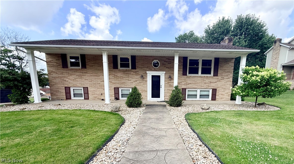 Pull in to your future peaceful, cul-de-sac community at 216 High St. Dover! This beautiful brick home is a stand-out on the street! It features a full length porch with tall columns, 2 stall attached garage, 3 bedrooms and a fully finished lower level. The primary bedroom has the convenience of a full bathroom. The 3rd bedroom has been converted to a main level laundry room. It can easily be converted back with the laundry moved to the lower level. The spacious eat-in kitchen is equipped with fashionable appliances that will stay with the home. There is a spacious, freshly painted living area in the lower level that features a half bath and walk out access to back yard. In addition to the garage, you would have the advantage of 2 outbuildings for extra storage. The location of this home provides you with the ease of getting into town and the joy of being right on the edge! Immediate possession, professionally cleaned carpets and 3 new doors are just some of the benefits you will gain! Call for your private showing!