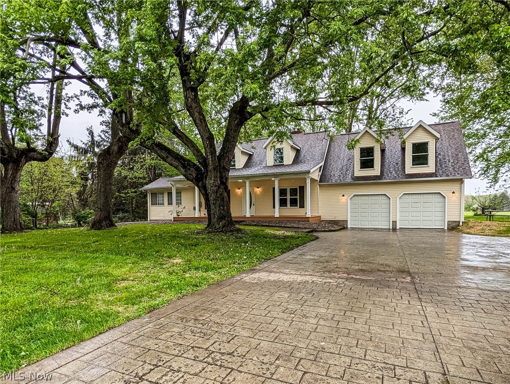 NEW ROOF! Septic Pumped and Tested! Waterproofed Basement. Well tested and treated. This home is ready for many years of maintenance free living and enjoyment. Welcome Home to this exceptional property that offers the rare combination of private, serene country living on 1.5 acres while remaining just moments from all amenities and directly across from beautiful Winged Foot Lake. This 3 bedroom 2 bathroom contemporary farm house will be one you will be proud to call Home. Great curb appeal including a large front porch and stamped concrete driveway. Welcome your guests onto the large front porch and into the newly renovated home. The spacious living room anchored by a wood burning fireplace is a great place for family time or entertaining. The beautiful dining room is open to the kitchen and flows seamlessly for convenient family dinner time. The ALL NEW kitchen offers new cupboards, NEW granite countertops with open bar seating and all NEW stainless steel appliances. A 1st floor bedroom, a half bathroom and 1st floor laundry finish off this main floor living. Upstairs you will find 2 more bedrooms and a very spacious full bathroom. One of the 2 upstairs bedrooms would be a great master bedroom with walk in closet. The basement is clean and dry. @ additional finished rooms in the basement could be additional bedrooms, play rooms or an office. Septic and well have been ckd, pumped and repaired as needed. Nothing to do but move in and enjoy!
