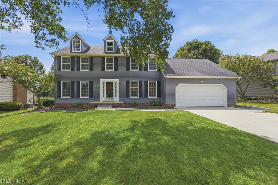 Welcome to this beautifully maintained colonial, located in a cul-de-sac in the desired Jackson School District! From the moment you step inside, you’ll appreciate the spacious layout, abundant natural light, and inviting atmosphere that make this home perfect for both everyday living and entertaining. Just off the foyer, french doors open to a dedicated home office or sitting room, providing the ideal space for remote work, studying, or managing household tasks. The heart of the home is the expansive kitchen, which seamlessly opens to the living room, creating a natural gathering space for family and friends. A cozy wood burning fireplace anchors the living room, adding warmth and character throughout the seasons. The kitchen flows effortlessly into the formal dining room, perfect for hosting holiday meals and special occasions. The charming three season room offers additional living space and a peaceful place to enjoy your morning coffee, unwind after a long day, or take in views of the backyard throughout much of the year. A convenient first floor laundry room and half bath complete the main level. Upstairs, you’ll find all four bedrooms, including a spacious primary suite designed as a private retreat. The impressive en-suite bath features dual sinks, a beautifully appointed walk in shower with dual shower heads, and a generous walk in closet. Three additional bedrooms and a full bath provide plenty of space for family, guests, or hobbies. The home also features approximately 900 sq ft of finished space in the basement, perfect for additional living, recreation, storage, game room, or home gym. Step outside to discover your own backyard oasis. The stamped concrete patio creates an exceptional outdoor entertaining area with newer privacy fence that provides the perfect backdrop for relaxing evenings, summer cookouts, and gatherings under the stars. Don't miss this one! Call today to schedule your showing!