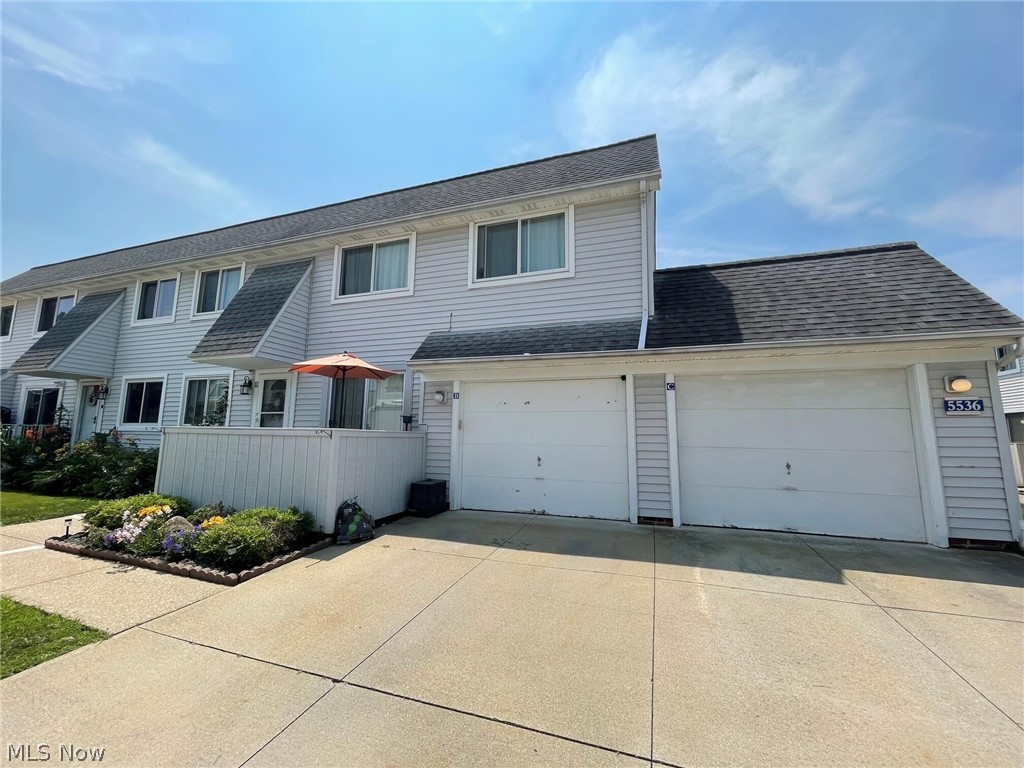 Rare find! Move in ready ranch condo with a newer heating and cooling system, HWT, windows, patio slider door, flooring and paint throughout! Large eat in kitchen with new LVT flooring. Living room has vaulted ceilings, new carpet and big slider to private patio. Main bedroom has a walk in closet and a large double closet. The second bedroom has a built in desk and large closet. Full, partially finished basement with updated half bath. Residents enjoy access to pool, clubhouse and tennis courts all within a welcoming neighborhood that is well maintained. Conveniently located near shopping, dining, major highways, downtown Willoughby and just 20 minutes to downtown Cleveland. A perfect opportunity for low maintenance living with space, privacy and flexibility! HOA includes water, sewer, landscaping and snow removal too! FHA approved!