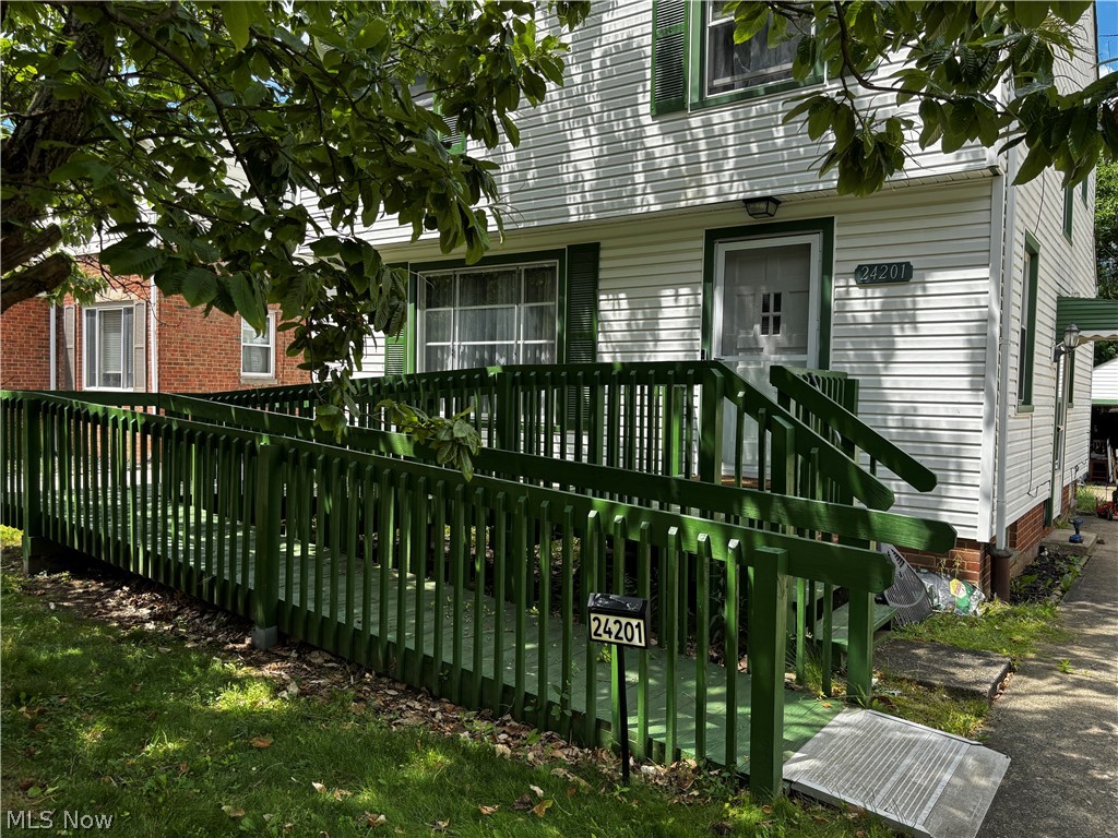 Welcome to 24201 Yosemite Drive, Euclid, this well-maintained 3-bedroom, 1.5-bath colonial offers approximately 1,241 square feet of comfortable living space. Step inside to find a bright living room, an inviting dining area, and a functional kitchen with ample cabinet and counter space. The home features 3 spacious bedrooms, a partially finished basement for additional living or recreation space,a sunroom and a detached two-car garage. The generous backyard provides plenty of room for entertaining, gardening, or relaxing outdoors.

Conveniently located on a quiet residential street, this home offers easy access to shopping, dining, schools, parks, and major highways. Just minutes from Lake Erie, residents can enjoy nearby beaches, walking trails, and waterfront recreation. Whether you're a first-time homebuyer or looking to downsize, this move-in-ready home offers exceptional value in a desirable Euclid neighborhood.