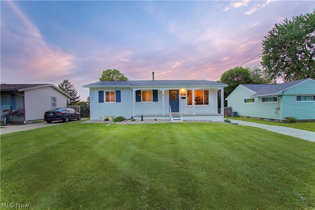 Looking for a beautiful home in North Canton? Check out this gorgeous 3BR,1BTH home. First floor features living room, eat in kitchen, three bedrooms and full bath. Walk out to a spacious deck overlooking a fenced yard. Lower level includes a recreation room, and partially finished bonus room. Walk out lower level to a patio that is ideal for entertaining. Previous owner remodeled with new flooring, fresh paint (inside and out), new A/C, updated kitchen with newer sink, faucet and butcher block counters. Current owner made the following improvements, back patio/bar, paver pad/deck stairs, leveling of backyard, electrical panel 2022, newer concrete driveway, deck and shed painted 2025.