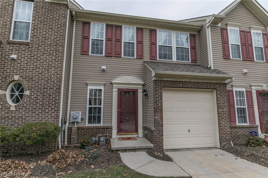 Welcome to this well maintained and maintenance free condo! The entry foyer has access to the one car attached garage and half bath. The main floor features an open kitchen, dinette area, and living room.  Upstairs you’ll discover two spacious bedrooms, each with walk-in closets, two full baths, and second floor laundry room.  Full, finished walk-out basement is the perfect recreation room or third bedroom complete with a walk in closet and full bathroom. Updates in 2017 include: dishwasher, microwave, and fresh paint throughout.  Only a short distance from shopping, restaurants and Route 8! Schedule your private showing TODAY!