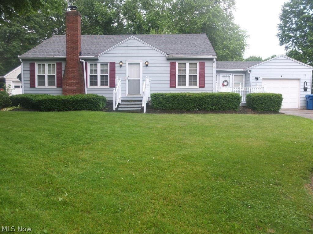 Charming 3 bedroom, 1 full bath ranch with a finished lower level! Hardwood floors throughout! Spacious living room and dining room with arched doorways. The eat-in kitchen has tons of cabinet space and comes applianced with a dishwasher and oven/range. There are 3 bedrooms with wood flooring and a large full bath. The finished lower level has a large rec room and a bonus room. There's a nice breezeway that would make a lovely sunroom with access to the back patio and front porch. Enjoy the fully fenced backyard with a covered back patio and a large storage shed! Come see all this home has to offer!